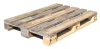 Paleta dřevěná EUR 80x120cm - kvalita B - tmavá