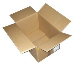 Kartonová krabice 3VL 530x210x250mm - použitá