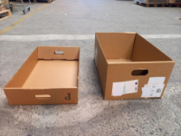 Kartonová krabice 3VL 580x380x250mm - použitá