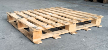 Paleta dřevěná ATYP 100x100cm - Použitá